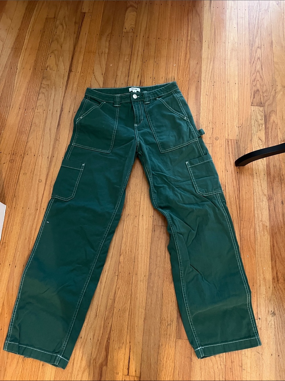 Forest Green Carpenter Pants